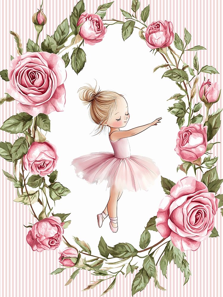Little Rose Dance 1 art print by Christine Simpson for $57.95 CAD