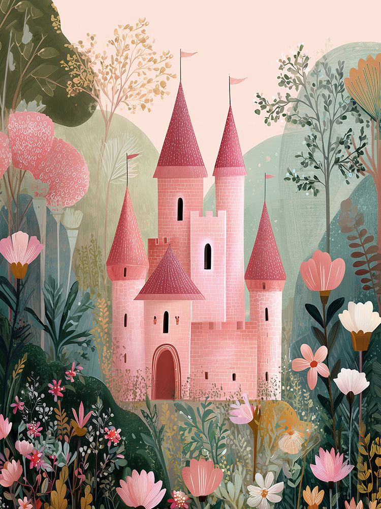 A Castle For A Princess 4 art print by Christine Simpson for $57.95 CAD