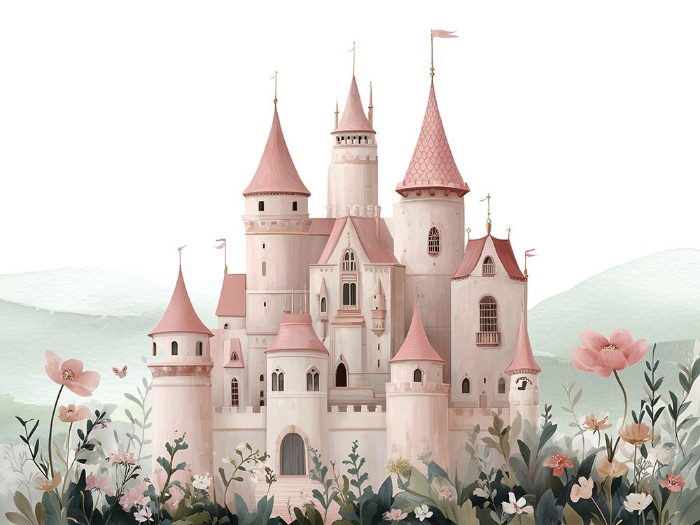 A Castle For A Princess 2 art print by Christine Simpson for $57.95 CAD