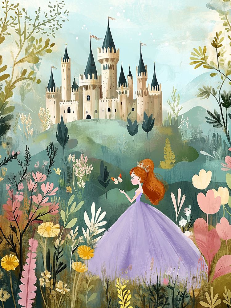 Princess Day Out 1 art print by Christine Simpson for $57.95 CAD