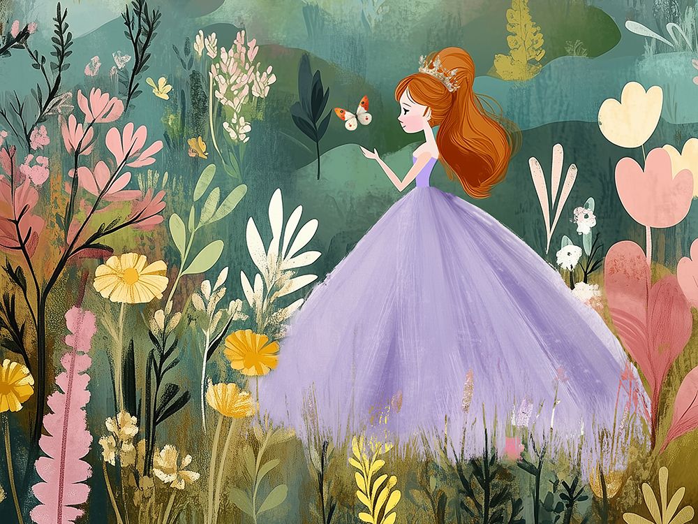 Princess Day Out 3 art print by Christine Simpson for $57.95 CAD
