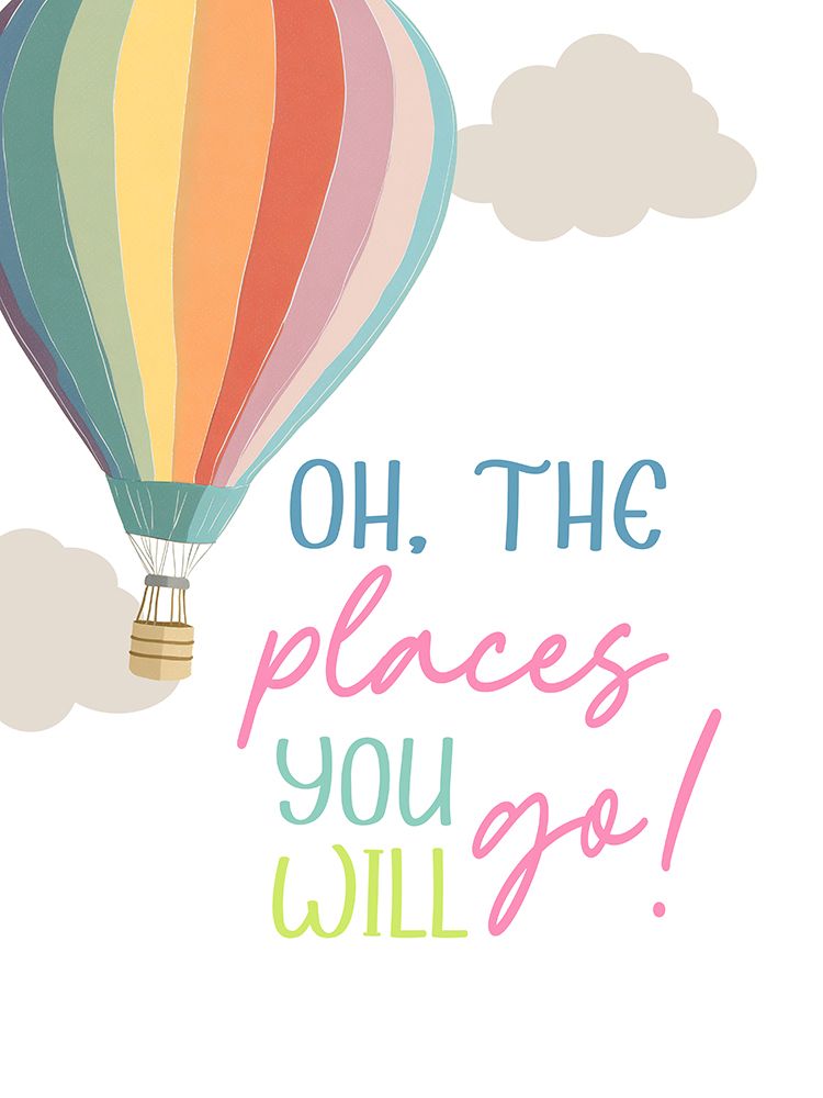 Hot Air Balloons Places 1 art print by Christine Simpson for $57.95 CAD