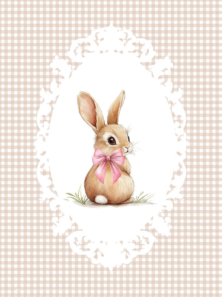 Vintage Bow Animals 1 art print by Christine Simpson for $57.95 CAD
