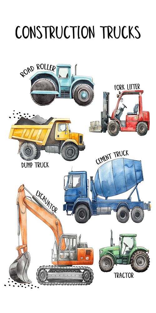 Trucks 1 art print by Christine Simpson for $57.95 CAD