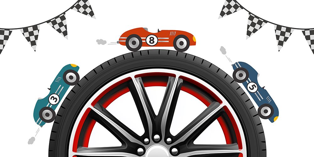 Fast Lane 4 art print by Christine Simpson for $57.95 CAD