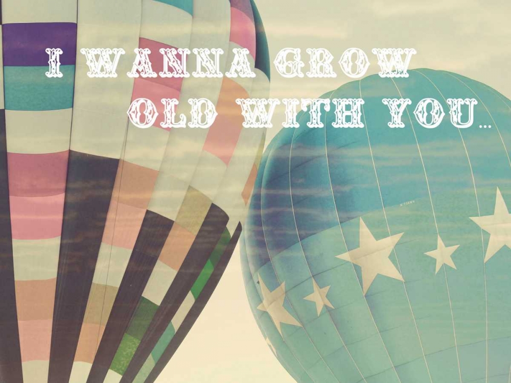 Grow Old Balloons art print by Ashley Davis for $57.95 CAD