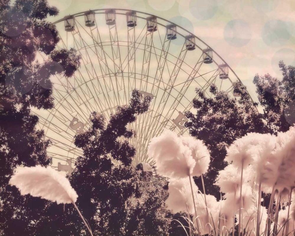 Feathery ferris art print by Ashley Davis for $57.95 CAD