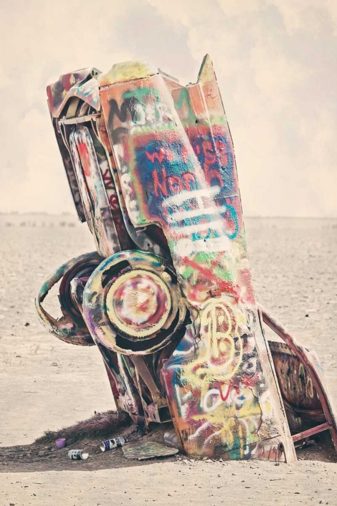 Cadillac Single Car art print by Ashley Davis for $57.95 CAD