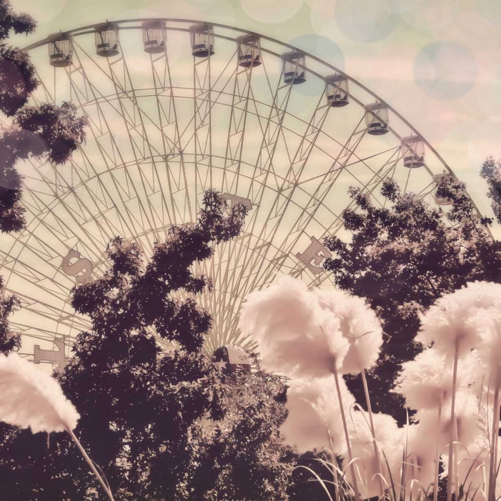Feathery Ferris art print by Ashley Davis for $57.95 CAD