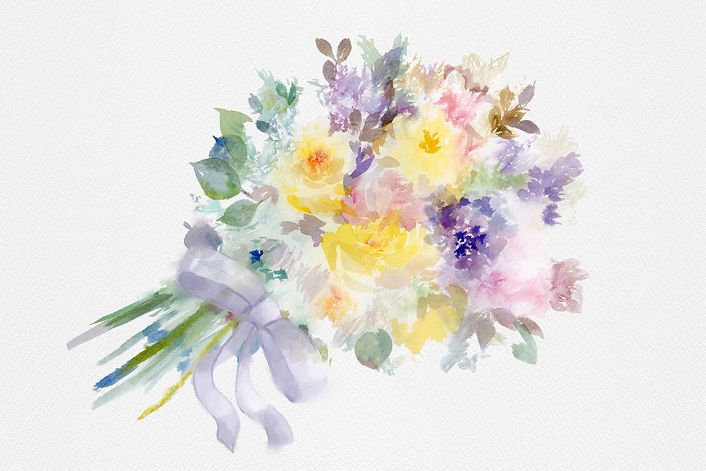 Bows And Blooms 2 art print by Dena Ann Adams for $57.95 CAD