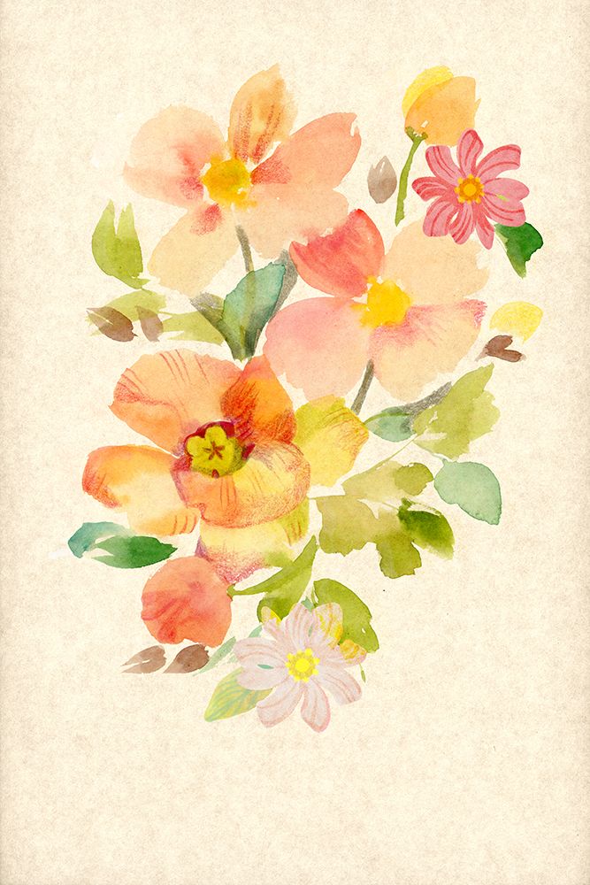 Textured Florals 2 art print by Dena Ann Adams for $57.95 CAD