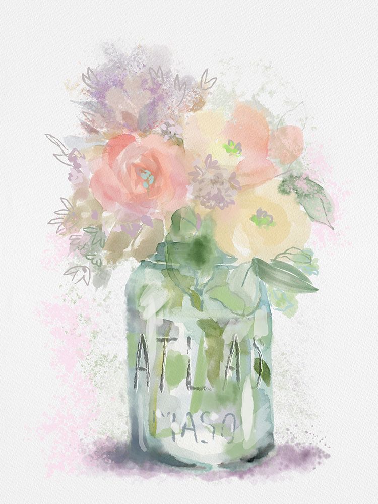 Petals And Preserves 2 art print by Dena Ann Adams for $57.95 CAD