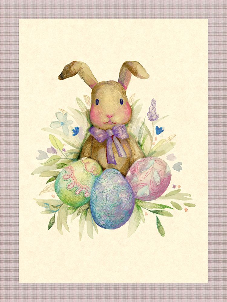 Nostalgic Easter 1 Purple art print by Dena Ann Adams for $57.95 CAD
