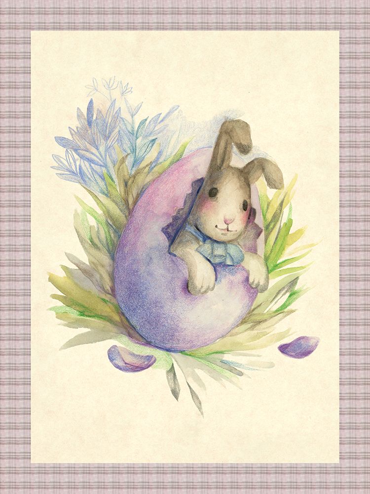 Nostalgic Easter 2 Purple art print by Dena Ann Adams for $57.95 CAD