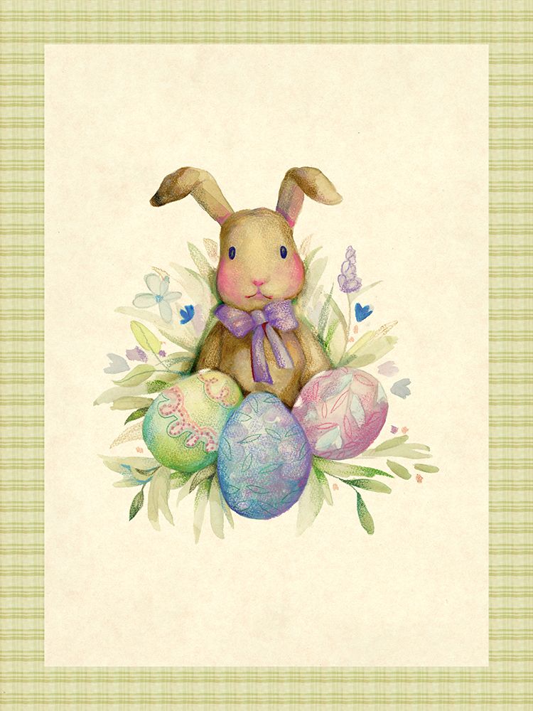 Nostalgic Easter 1 Green art print by Dena Ann Adams for $57.95 CAD