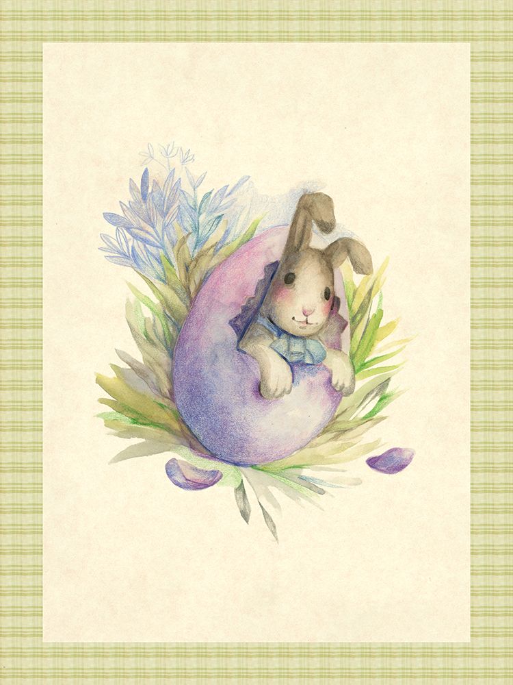 Nostalgic Easter 2 Green art print by Dena Ann Adams for $57.95 CAD