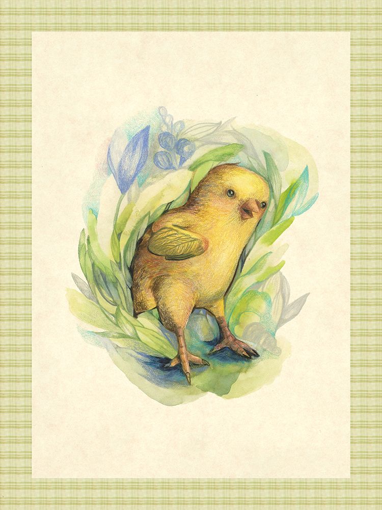 Nostalgic Easter 3 Green art print by Dena Ann Adams for $57.95 CAD