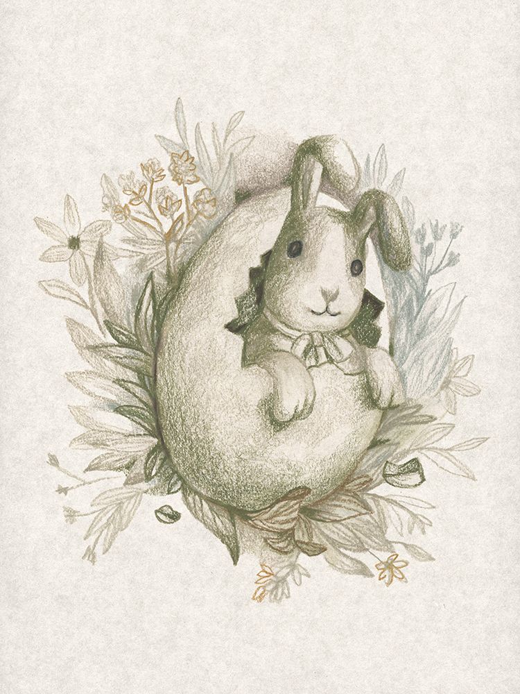 Nostalgic Easter 2 Sketch art print by Dena Ann Adams for $57.95 CAD