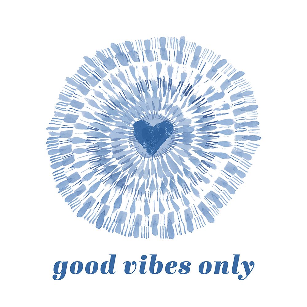 Sun Kissed Serenity Good Vibes Denim Fade art print by Dena Ann Adams for $57.95 CAD