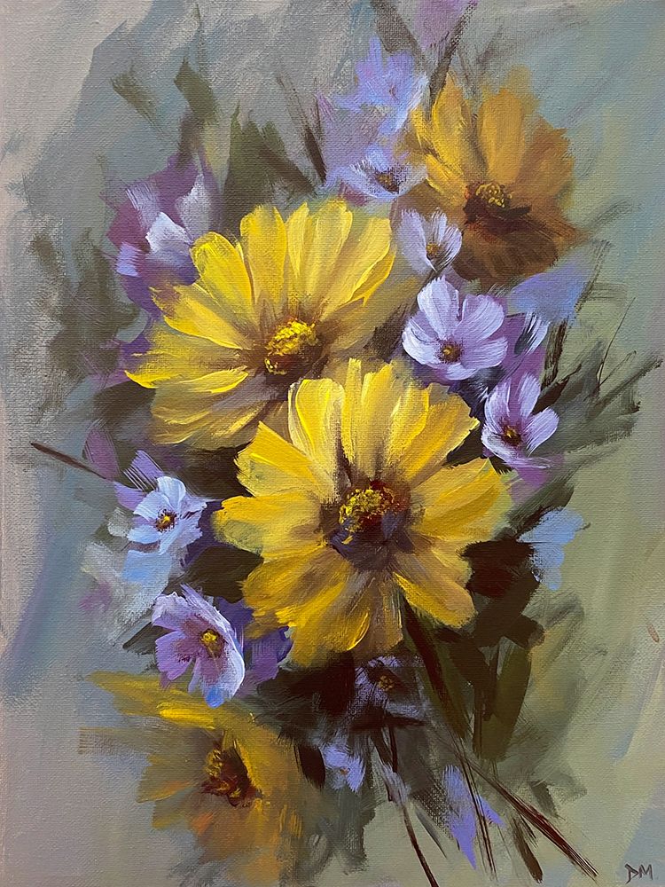 Sunflowers art print by Dominique Alyse Studios for $57.95 CAD