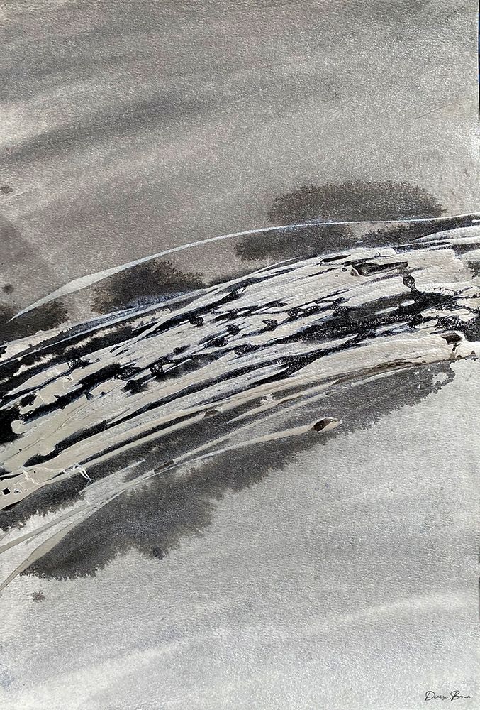 Grey Ice 1 art print by Denise Brown for $57.95 CAD