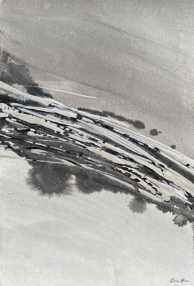 Grey Ice 2 art print by Denise Brown for $57.95 CAD