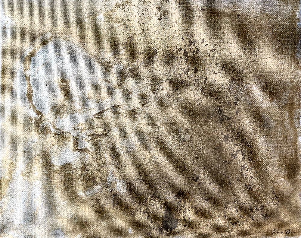 Metallic Pour art print by Denise Brown for $57.95 CAD