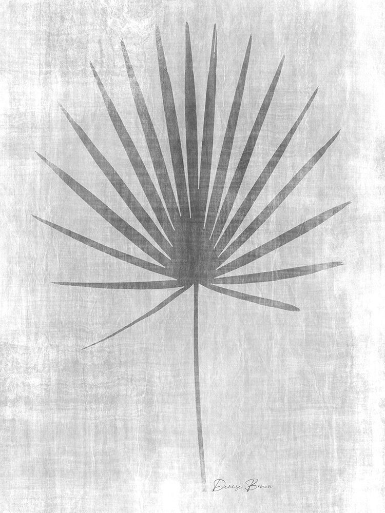 Tone on Tone Palm 1 art print by Denise Brown for $57.95 CAD