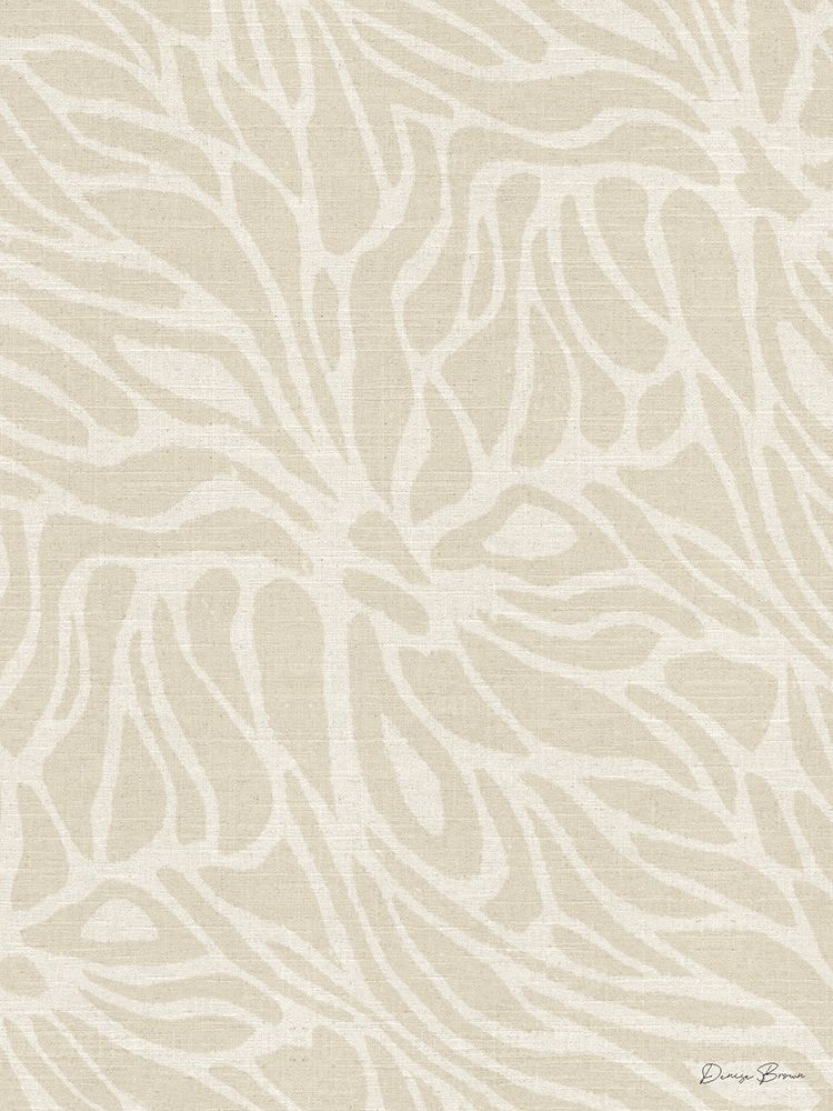 Beige Fabric Pattern 2.0 art print by Denise Brown for $57.95 CAD