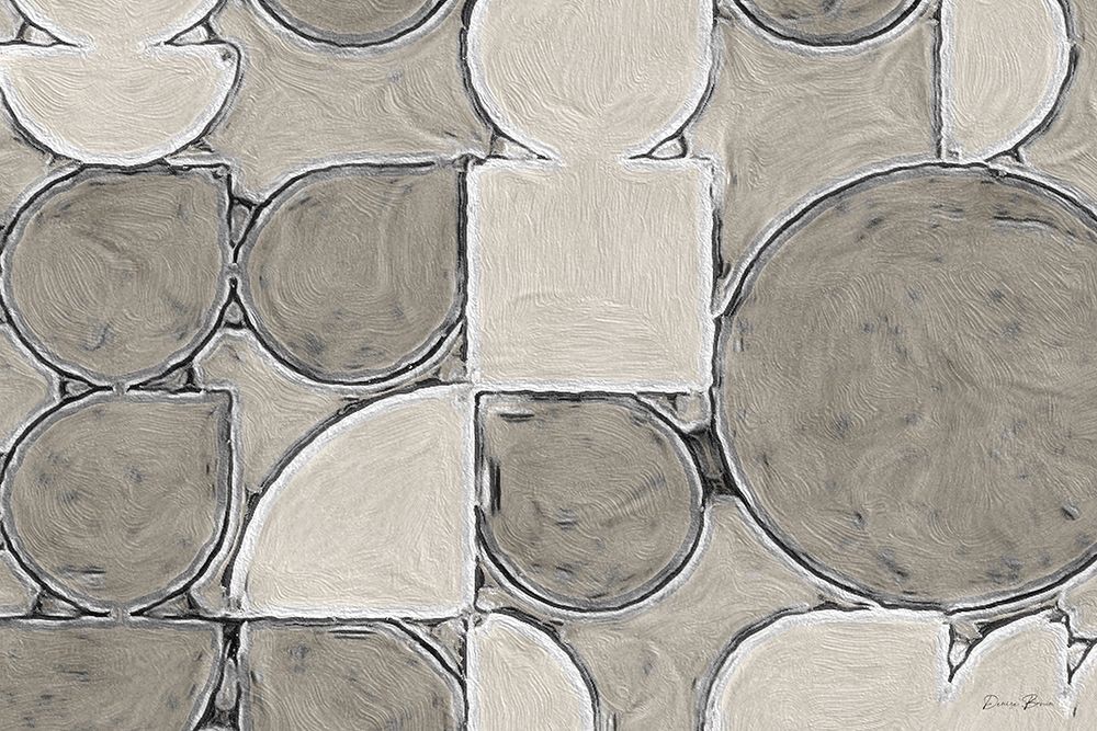Modern Shapes art print by Denise Brown for $57.95 CAD