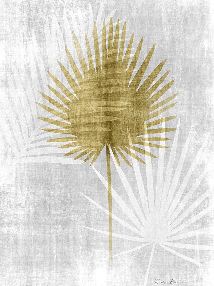 Neutral Palm Silhouette 1 art print by Denise Brown for $57.95 CAD