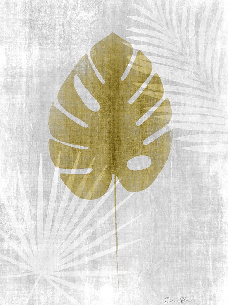 Neutral Palm Silhouette 2 art print by Denise Brown for $57.95 CAD