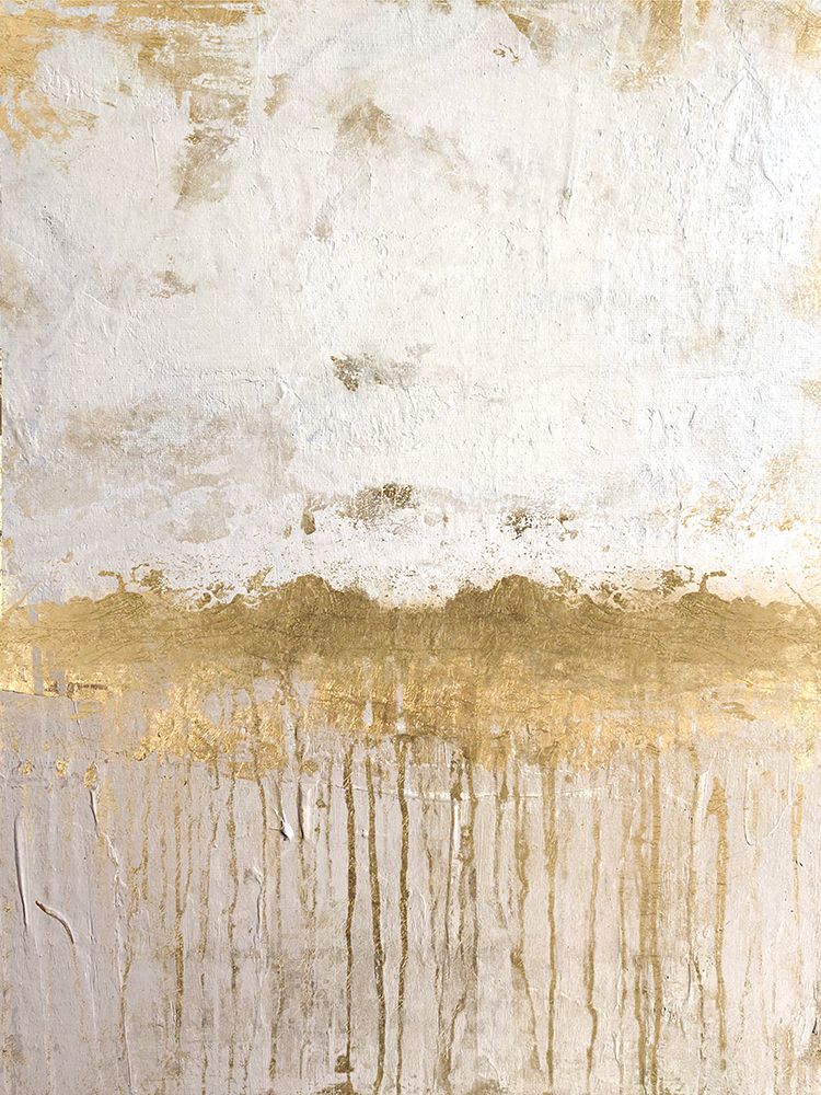 Metallic Spill 1 art print by Denise Brown for $57.95 CAD