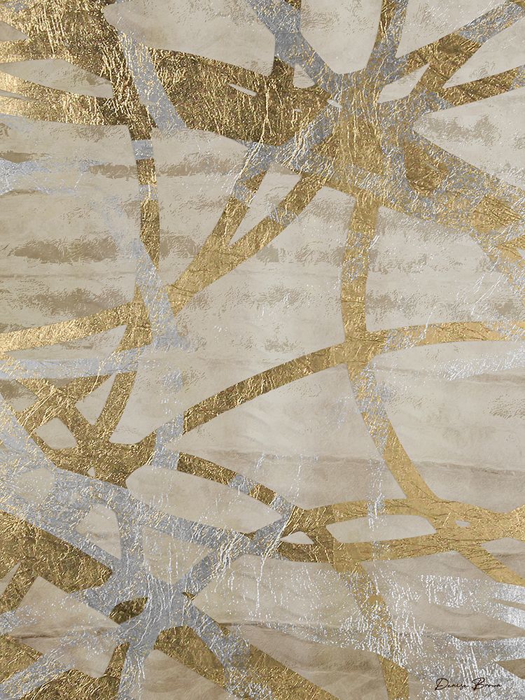 Golden and Silver Rings art print by Denise Brown for $57.95 CAD