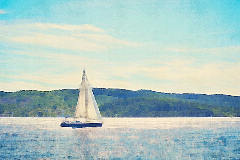 Sailing art print by Denise Brown for $57.95 CAD