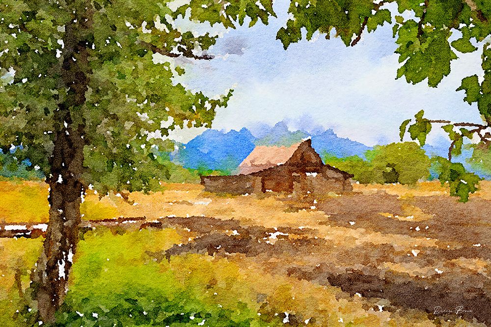 Barn art print by Denise Brown for $57.95 CAD