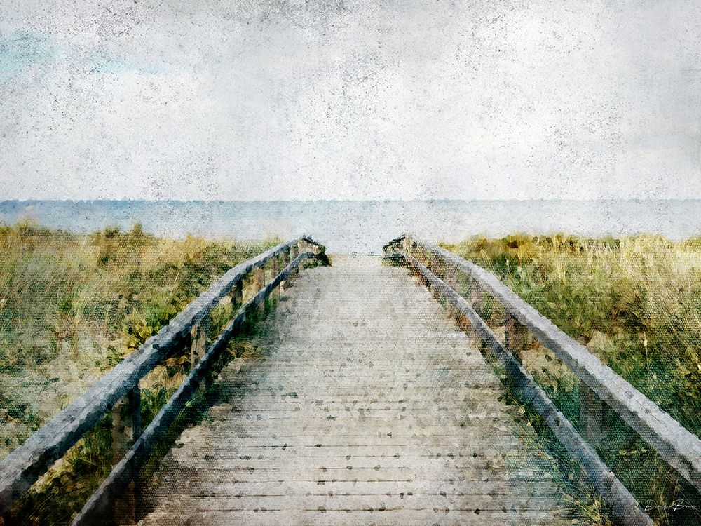 Boardwalk art print by Denise Brown for $57.95 CAD