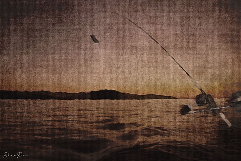 Catching at Sunset art print by Denise Brown for $57.95 CAD
