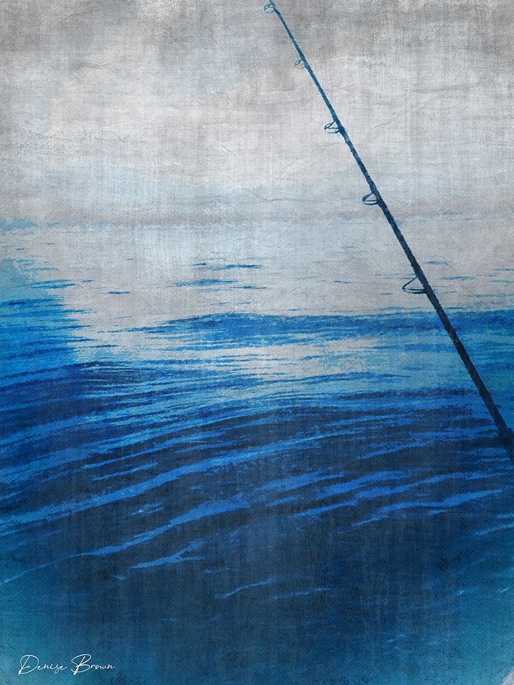 Wet a Line art print by Denise Brown for $57.95 CAD