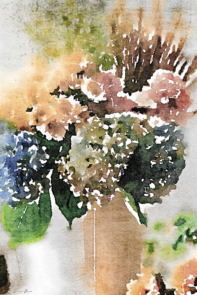 Watercolor Vase 2 art print by Denise Brown for $57.95 CAD
