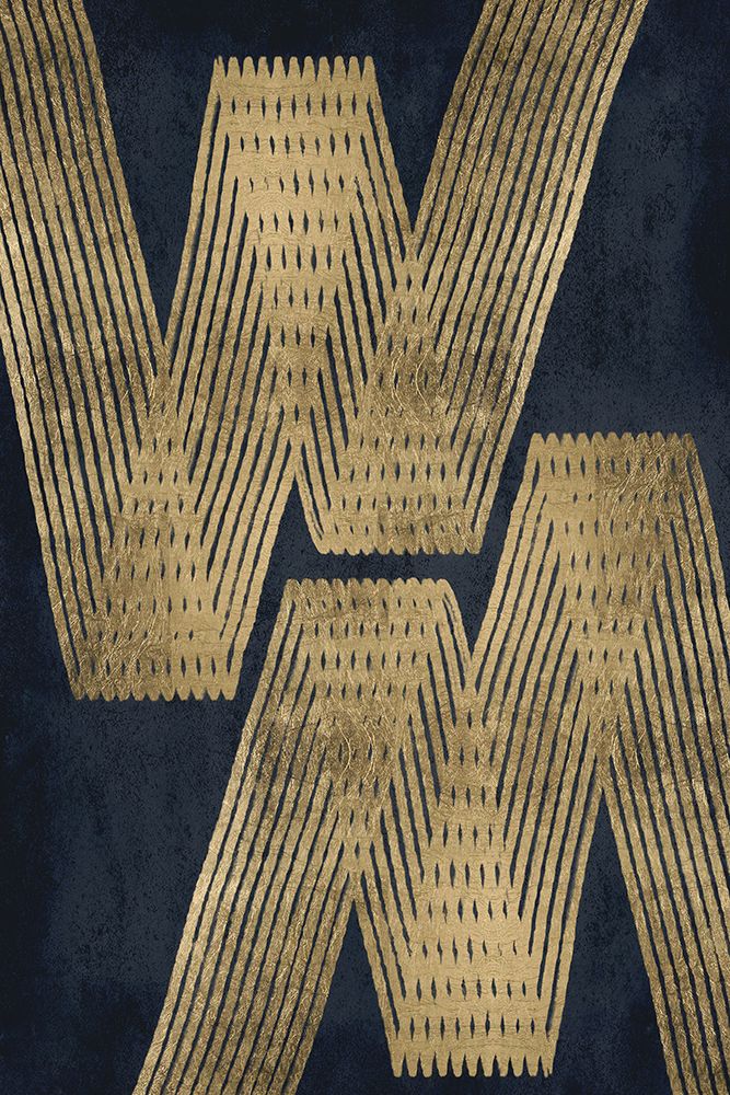 Golden Criss Cross 2 art print by Denise Brown for $57.95 CAD