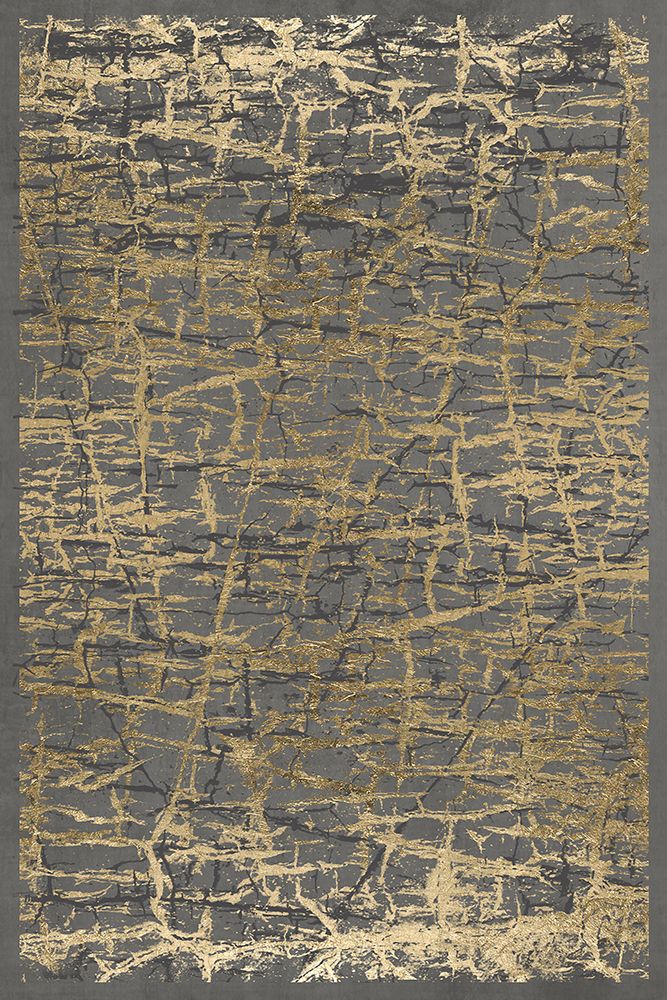 Gray Black Cracks 2 art print by Denise Brown for $57.95 CAD