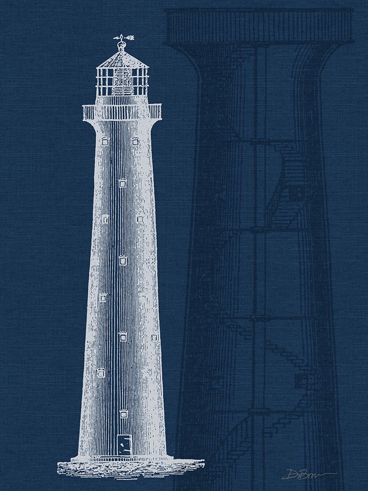 Lighthouse 1 art print by Denise Brown for $57.95 CAD