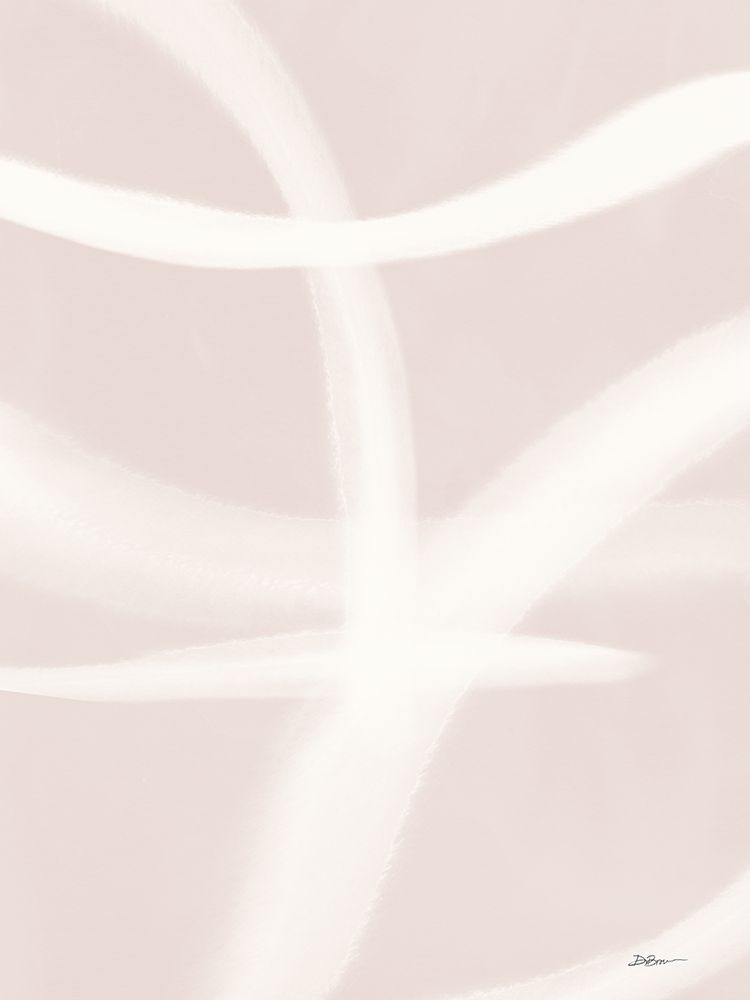 Blush Strokes 1 art print by Denise Brown for $57.95 CAD