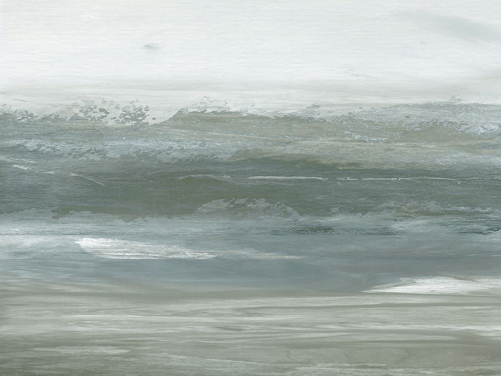 Green And Blue Oceanscape 1 art print by Doris Charest for $57.95 CAD
