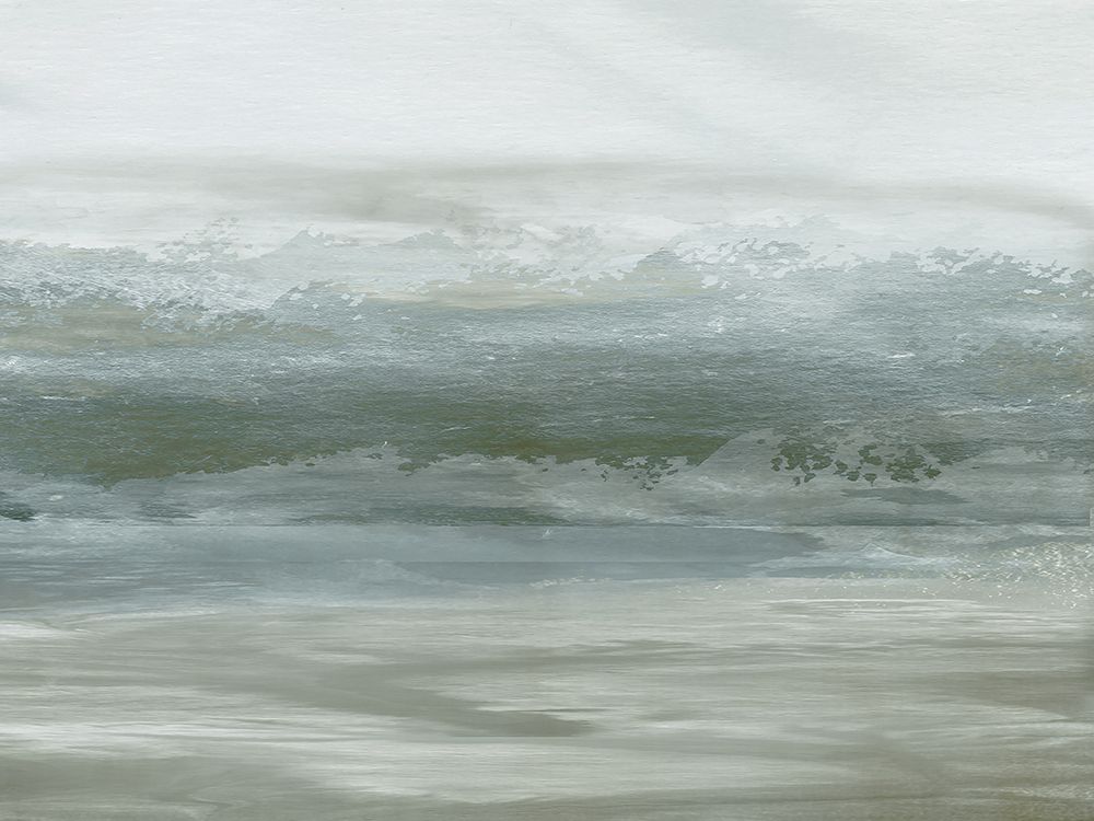 Green And Blue Oceanscape 2 art print by Doris Charest for $57.95 CAD