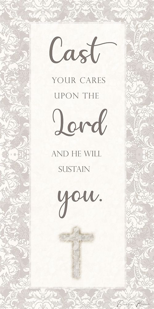Cast Your Cares art print by Denise Brown for $57.95 CAD