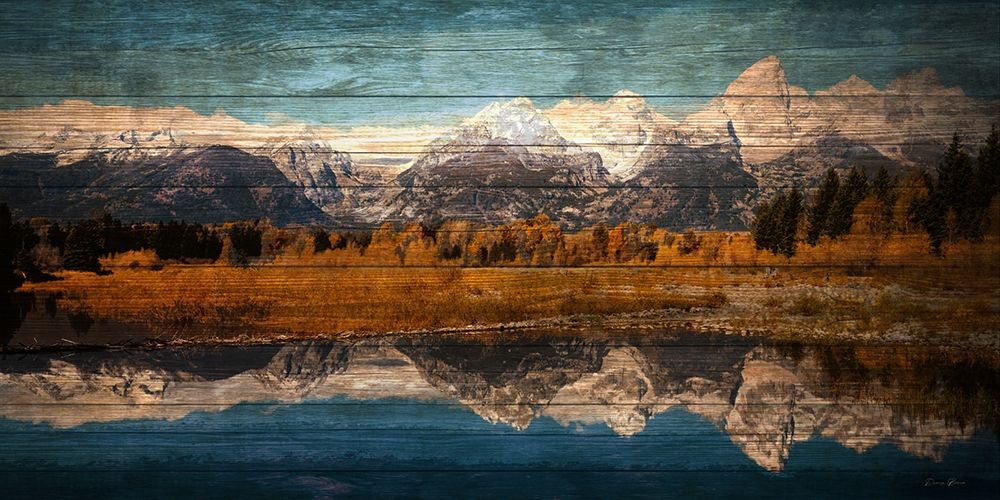 Mountain Reflection 2 art print by Denise Brown for $57.95 CAD