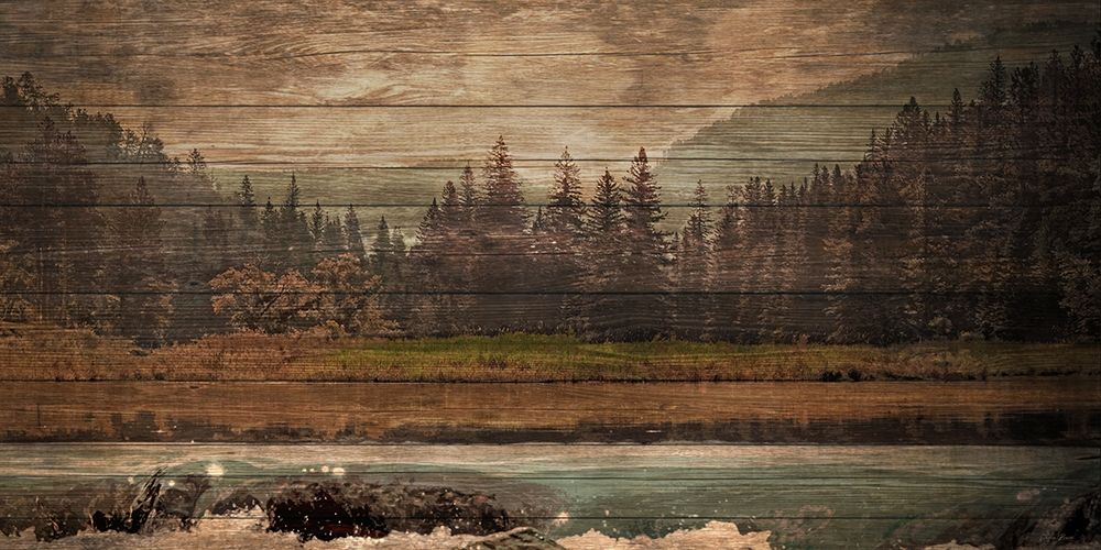Mountain Reflection 4 art print by Denise Brown for $57.95 CAD