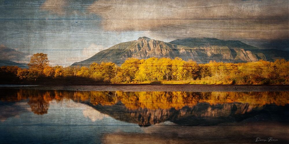 Mountain Reflection art print by Denise Brown for $57.95 CAD